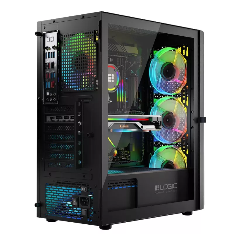 Κουτί υπολογιστή Logic ARAMIS ARGB MINIDI USB 3.0 Μαύρο