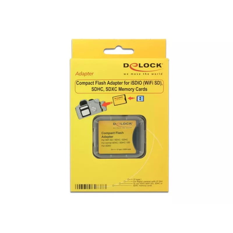 Αντάπτορας καρτών flash DeLOCK 62637