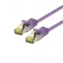 Καλώδιο δικτύου LOGON SSTP Cat6a βιολετί 10 m (TCR6ASS100V)