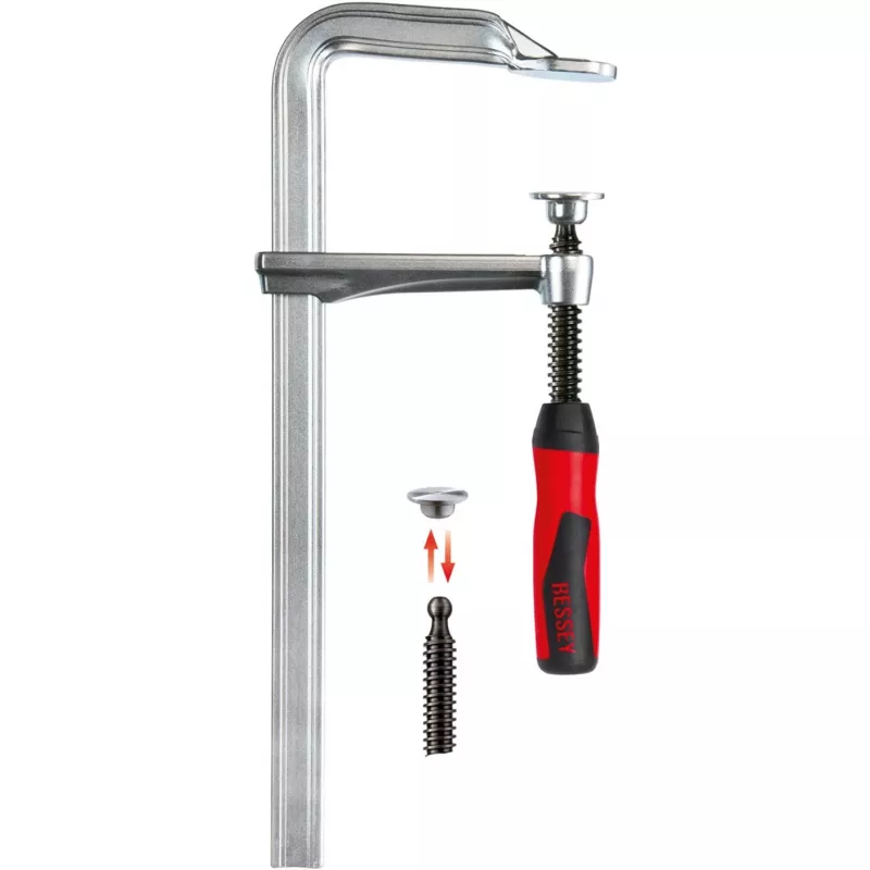 Bessey GZ16-2K - μέγγενη - πλαστικό - χάλυβας - 16 cm