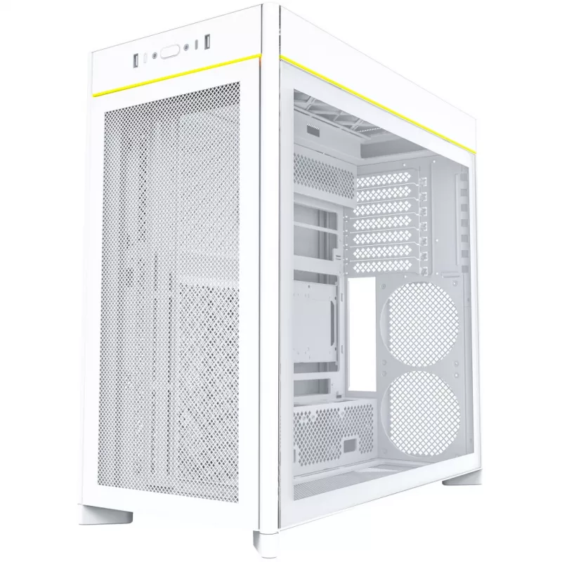 Κουτί υπολογιστή Montech HS01 Tempered Glass ATX Λευκό