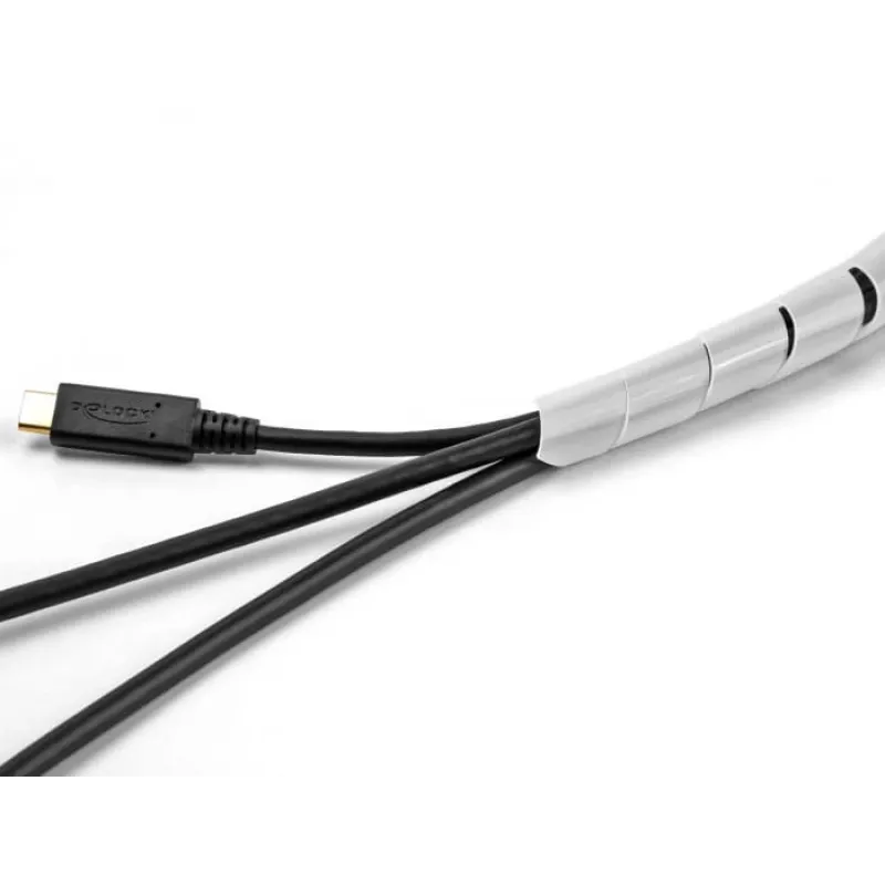 DeLOCK σπιράλ σωλήνας εύκαμπτος 2 m x 16 mm διαφανές πολυαιθυλένιο