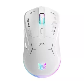 Gaming Ποντίκι Onikuma CW917 2.4G Καλώδιο Λευκό