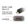 Καλώδιο USB DeLOCK 84808 USB 2.0 2 m USB A Micro-USB B λευκό