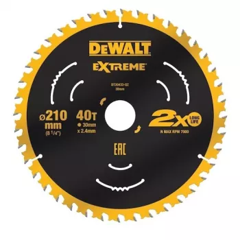 Δίσκος δίσκος πριονιού DeWALT DT20433-QZ 1 τεμ.