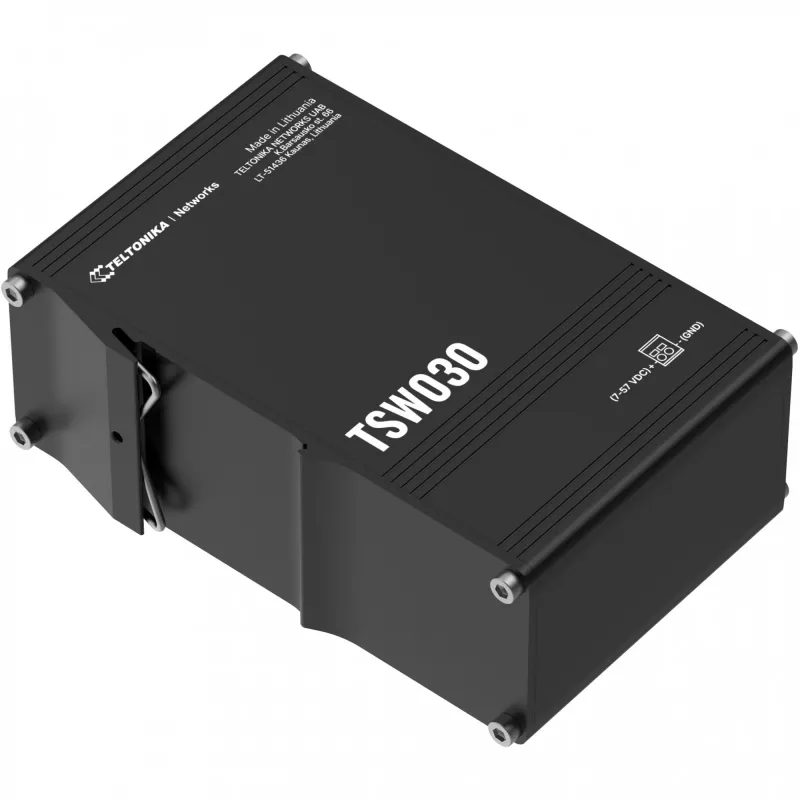 Teltonika TSW, μη διαχειριζόμενο βιομηχανικό switch Ethernet 8 θυρών