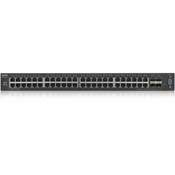 Zyxel XGS2210-52 Managed L2 Gigabit Ethernet (10/100/1000) 1U Μαύρο