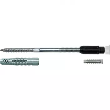 Σύστημα τοποθέτησης με απόσταση Thermax 10/240 M6, ούπα μαύρο/γκρι, 20 τεμ.