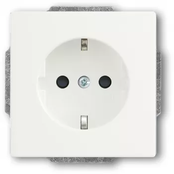 Πρίζα Busch-Jaeger 20 EUCKS-884 CEE 7/3 2P+E 250 V 16 A λευκή