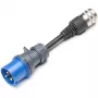 Προσαρμογέας ασφαλείας JUICE CONNECTOR, CEE32 / 230V, Μονοφασικός (Μπλε, για JUICE BOOSTER 2)
