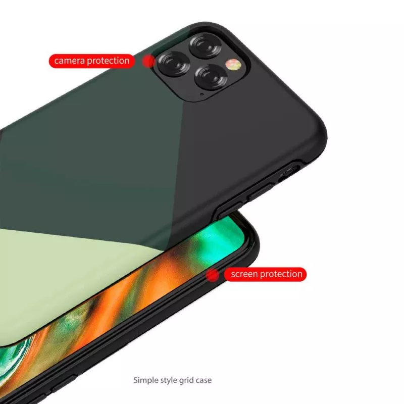 Θήκη προστασίας Devia για iPhone 11 Pro Max – πράσινη απλό σχέδιο