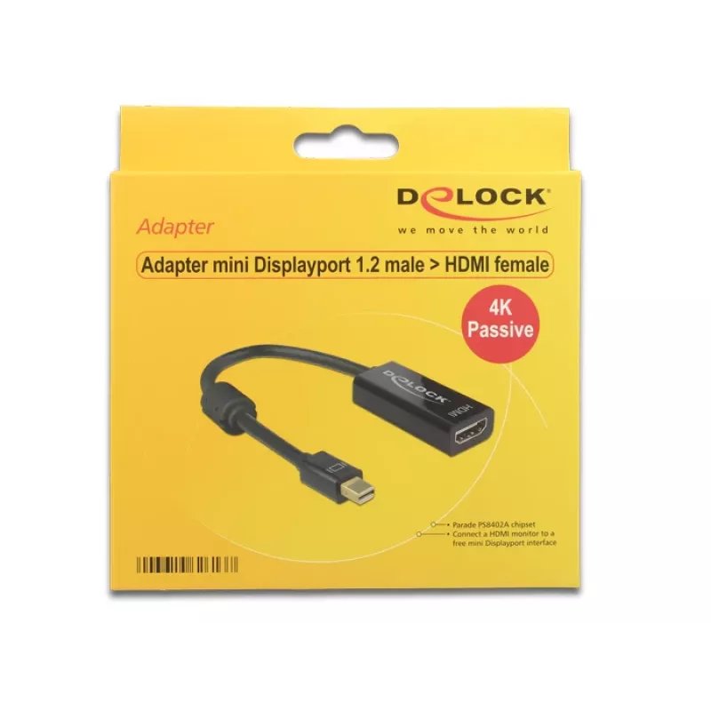 Προσαρμογέας καλωδίου βίντεο DeLOCK 62613 Mini DisplayPort σε HDMI
