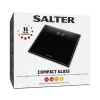 Salter 9207 BCFEU12 Συμπαγής ηλεκτρονική ζυγαριά σώματος - μαύρη