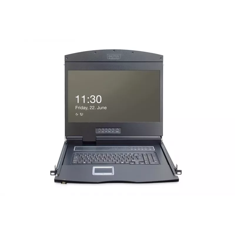 DIGITUS DS-72211-3US κονσόλα rack KVM LCD 19 ιντσών 16 θυρών