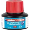 Edding FTK 25 μελάνι αναπλήρωσης για μαρκαδόρους, με βάση το νερό, κόκκινο