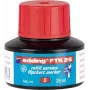 Edding FTK 25 μελάνι αναπλήρωσης μαρκαδόρων, με βάση το νερό, κόκκινο