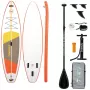 FunWater SUP Paddleboard SUPFW69B (πορτοκαλί-λευκό)