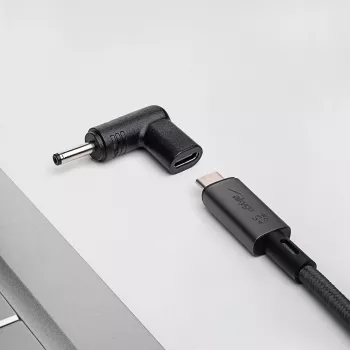 Akyga AK-ND-C05 προσαρμογέας φόρτισης USB-C σε DC 3,5 x 1,35 mm για φορητούς υπολογιστές, 18,5-20 V, 100 W
