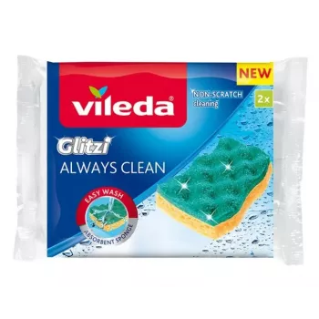 Σφουγγάρι βισκόζης Vileda Glitzi Always Clean 2 τεμ.
