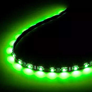 Καθολική λωρίδα LED Lamptron FlexLight Pro — πολύχρωμο περίβλημα, πράσινο φως