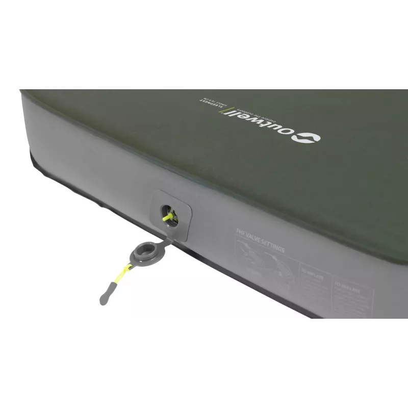 Μονό στρώμα αέρα Outwell 400143 — Πολυεστέρας, 2030×750×100 mm, Πράσινο/Γκρι