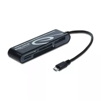 Αναγνώστης καρτών DeLOCK 91732 USB 2.0 μαύρο