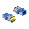 Ζεύκτης οπτικής ίνας DeLOCK 86888 SC Simplex υποδοχή σε SC Simplex υποδοχή μπλε