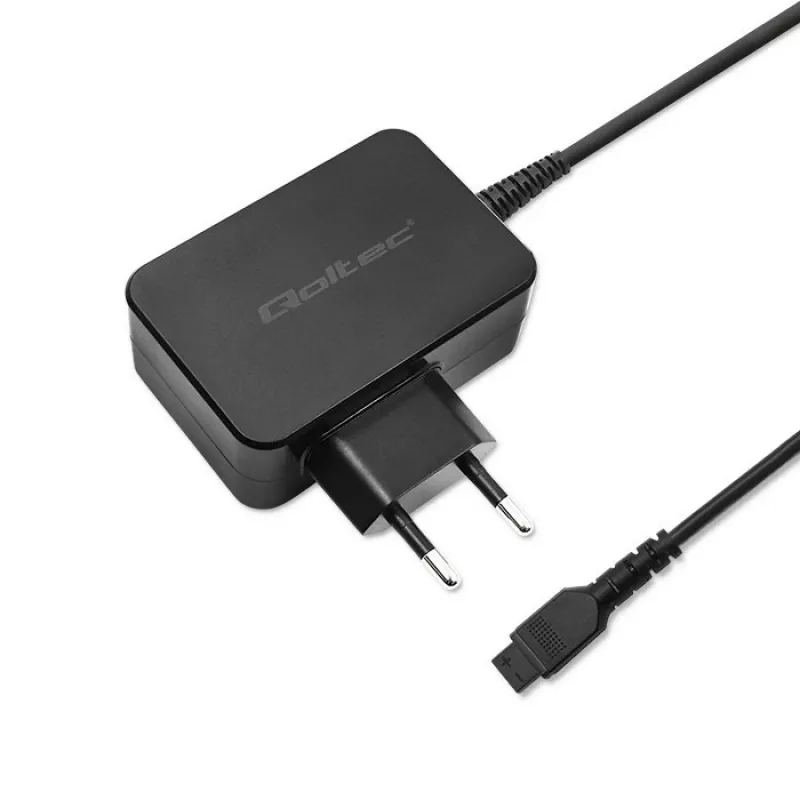 Τροφοδοτικό/μετασχηματιστής τάσης Qoltec 51025 για εσωτερικό χώρο μαύρο