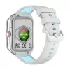 Smartwatch Colmi P86 Silver Bluetooth μετρητής καρδιακών παλμών, ασημί θήκη