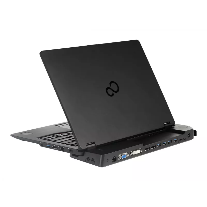 Fujitsu S26391-F1607-L109 σταθμός βάσης laptop/Port-Replikator Docking μαύρο