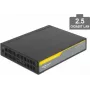 Διακόπτης δικτύου DeLOCK 87781 2.5G Ethernet μαύρο