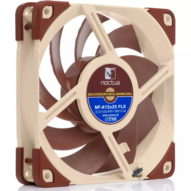 Noctua NF-A12x25 FLX Ανεμιστήρας κουτιού 120mm