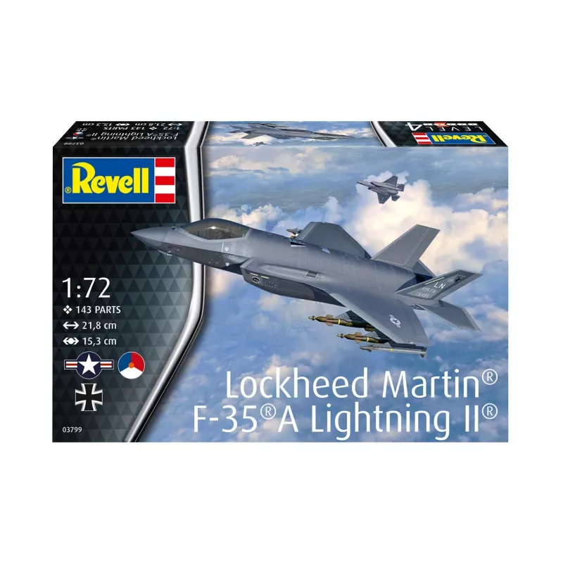 Πλαστικό μοντέλο Lockheed Martin F-35A Light 1/72