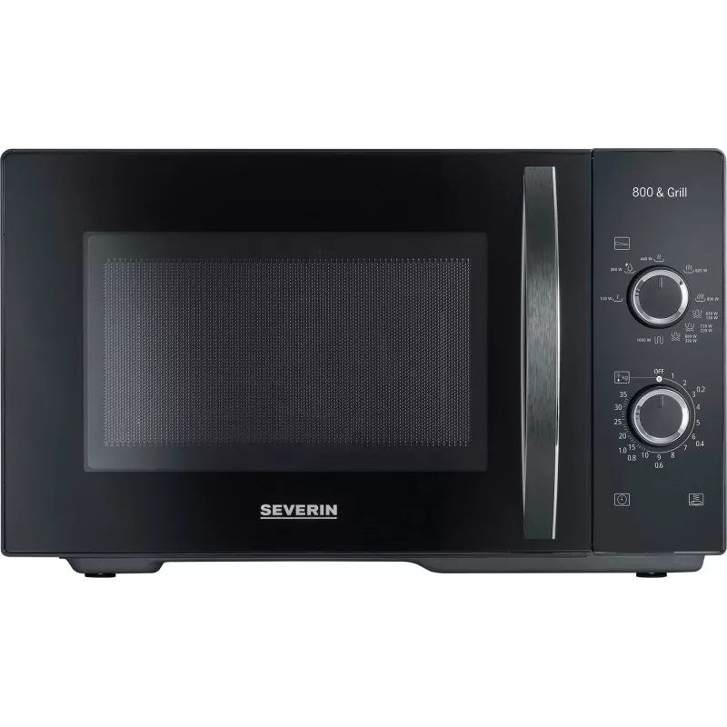 Φούρνος μικροκυμάτων με γκριλ Severin MW 7785 25L 800W μαύρο