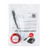 Gembird A-CM-DPF-01 προσαρμογέας USB-C σε DisplayPort, 15 cm, μαύρος