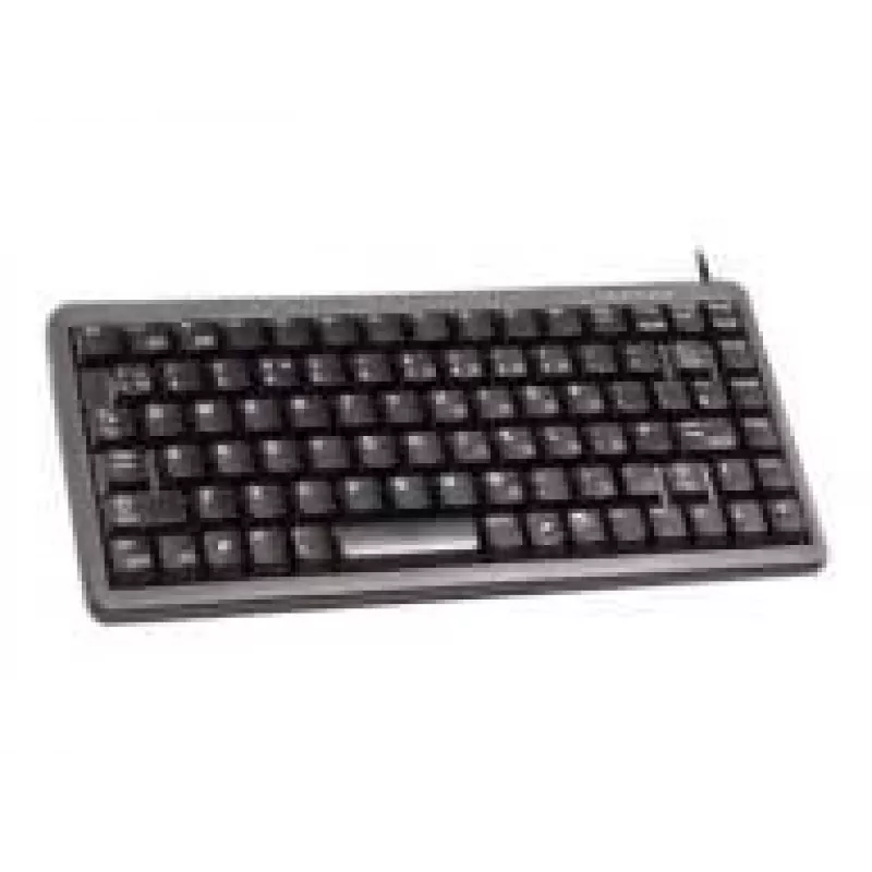 CHERRY Compact , Combo (USB + PS/2), DE πληκτρολόγιο Office USB + PS/2 QWERTY μαύρο