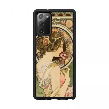 Θήκη προστασίας man and wood Galaxy Note 20 primrose μαύρο