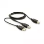 Καλώδιο DELOCK USB 2.0 B -> USB-A Power + Power/Data