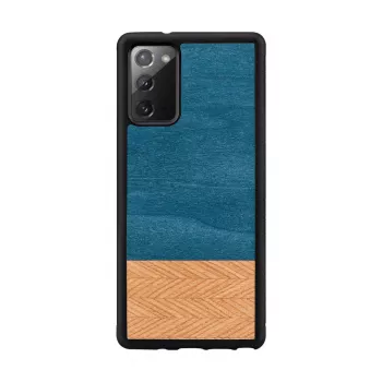 Θήκη smartphone man and wood Galaxy Note 20 Denim μαύρο – προστατευτική θήκη σε στυλ Denim