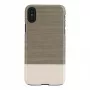 Θήκη smartphone man and wood για iPhone X/XS — μαύρη, προστατευτική σκληρή πίσω πλάκα