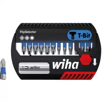 WIHA 41824 - σετ bits FlipSelector, 13 τεμ. μικτά, 25 mm, T-Bit (41824)