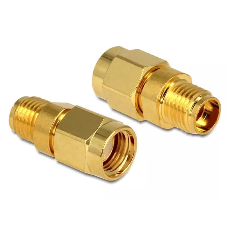 DeLOCK - Προσαρμογέας RF - RP-SMA (M) - σε - SMA (W) (88728)