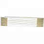 Πτυσσόμενο μέτρο STANLEY 0-35-458, ξύλο, 2 m, 17 mm πλάτος, λευκό/κίτρινο