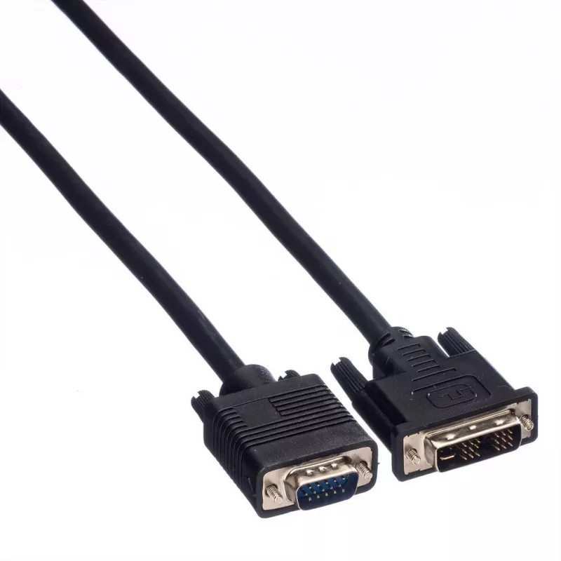 VALUE Καλώδιο DVI-VGA, DVI (12+5) ST - VGA ST 2,0m (11.99.5420)