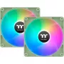 Thermaltake CT140 ARGB Sync ανεμιστήρας κουτιού 140 mm, 500–1500 σ.α.λ., Matcha Green, 2 τεμ.