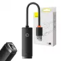 Baseus Lite Series προσαρμογέας δικτύου USB σε RJ45, 100Mbit/s (μαύρο)