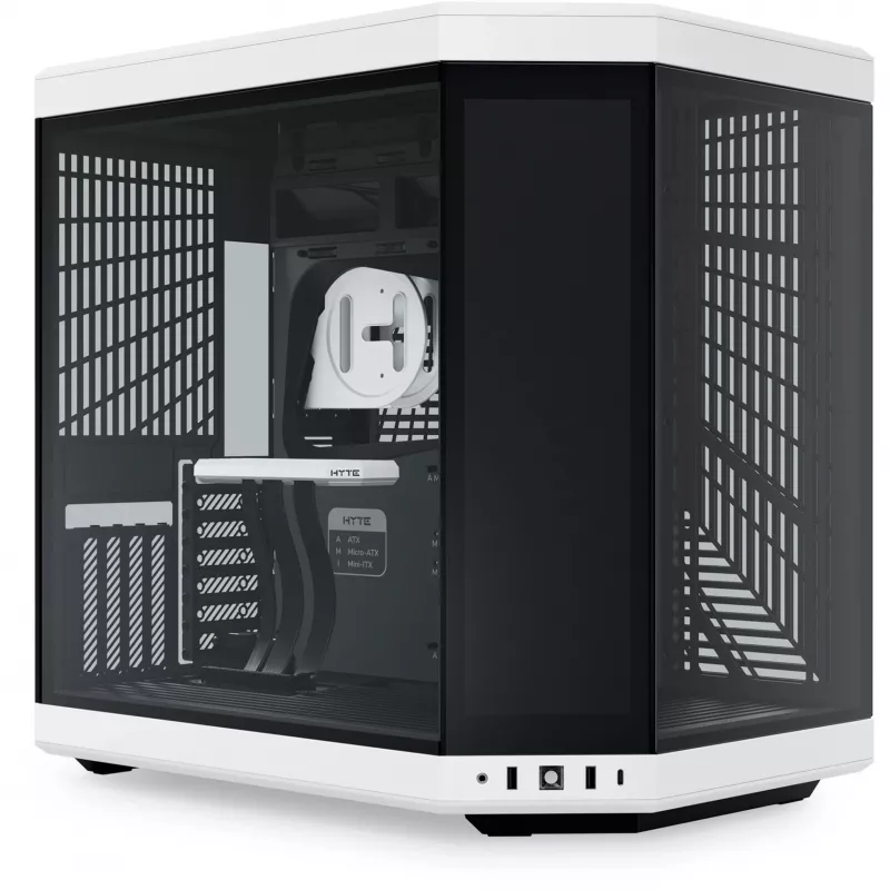 HYTE Y70 Touch Infinite Midi Tower μαύρο, λευκό