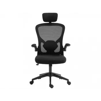 Καρέκλα gaming Sandberg ErgoFusion Basic επενδεδυμένο κάθισμα πλάτη mesh μαύρη