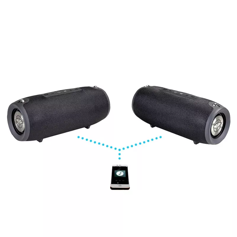 MANTA SPK15GO-BK φορητό ηχείο Bluetooth — 20 W, 3600 mAh, έως 8 h, μαύρο