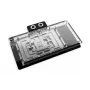 Backplate Alphacool 10270 ακρυλικό αλουμίνιο χρώμιο χαλκός νάιλον μαύρο διαφανές